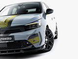 Front Splitter compatible with Opel Corsa F Facelift (Mk6 Facelift)