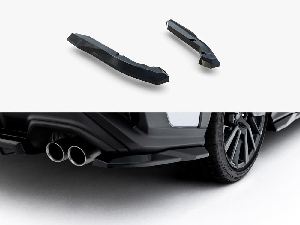 Rear Side Splitters compatible with Subaru WRX STI Mk2