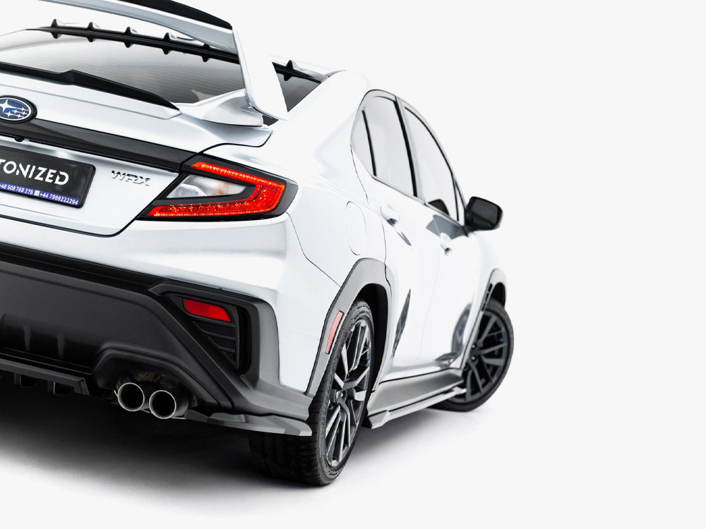 Rear Side Splitters compatible with Subaru WRX STI Mk2