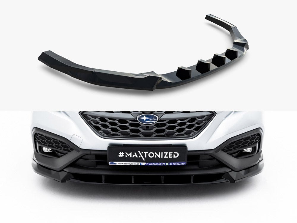 Front Splitter V.1 compatible with Subaru WRX STI Mk2