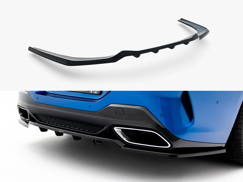 Rear Splitter (Vertical Bars) V.2 compatible with BMW 8 Coupe M-Pack G15