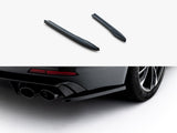 Rear Side Splitters compatible with Audi A6 Sedan / Avant C8 / C8 Facelift