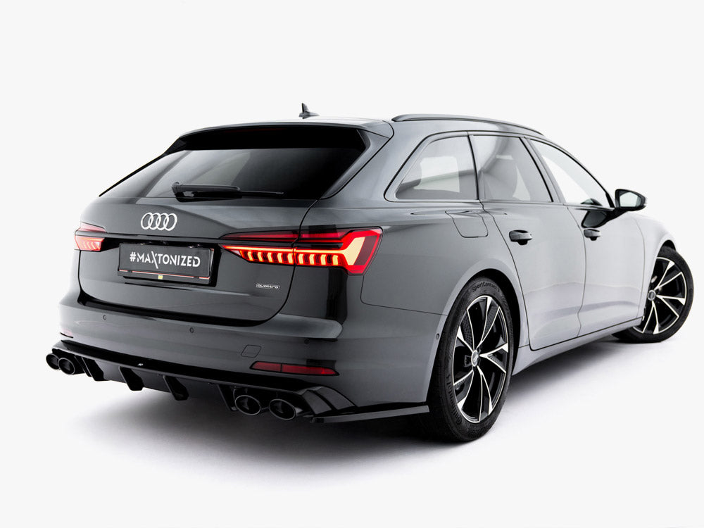 Rear Side Splitters compatible with Audi A6 Sedan / Avant C8 / C8 Facelift