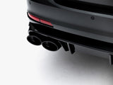 Rear Valance + Exhaust Ends Imitation compatible with Audi A6 Sedan / Avant C8 / C8 Facelift
