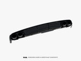 Rear Valance + Exhaust Ends Imitation compatible with Audi A6 Sedan / Avant C8 / C8 Facelift