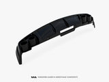 Rear Valance + Exhaust Ends Imitation compatible with Audi A6 Sedan / Avant C8 / C8 Facelift