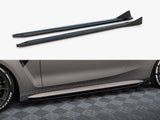 Side Skirt Diffusers V.3 CSL Look compatible with BMW M4 G82 / G82 Facelift