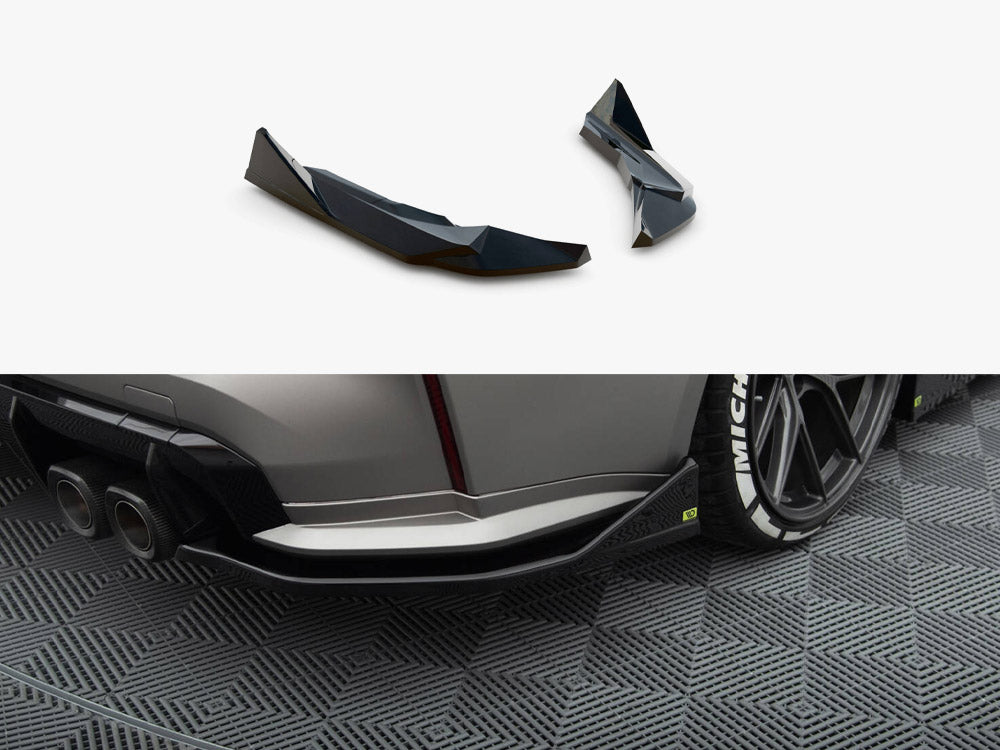 Rear Side Splitters V.3 CSL Look compatible with BMW M4 G82 / G82 Facelift