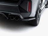 Rear Side Splitters compatible with BMW X1 M35i U11