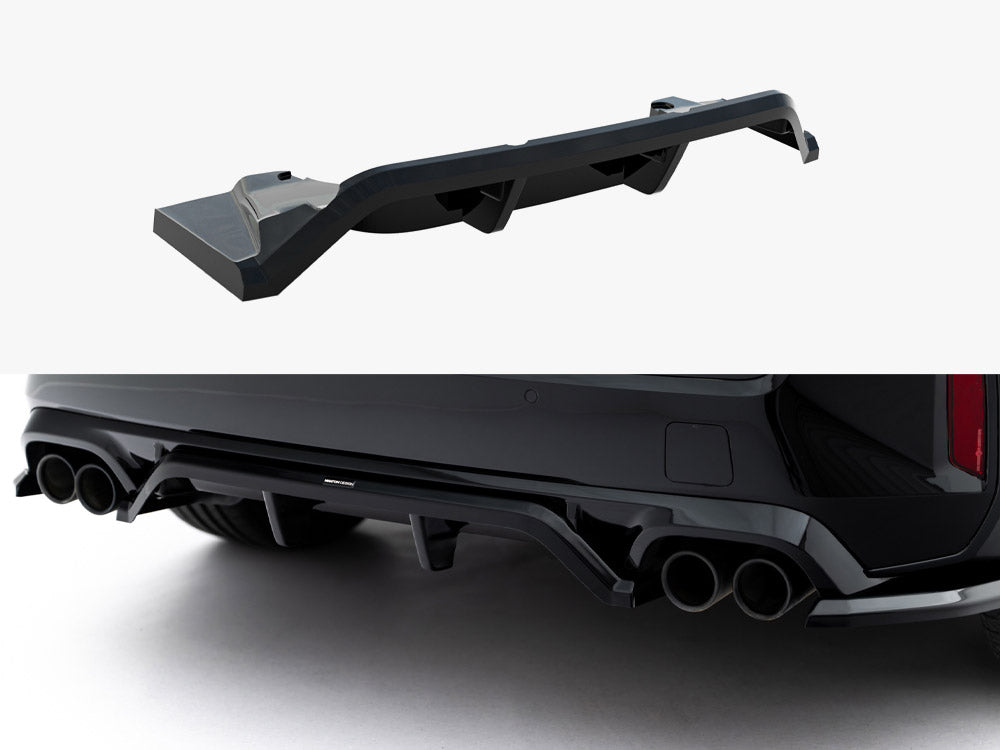Rear Splitter (Vertical Bars) compatible with BMW X1 M35i U11