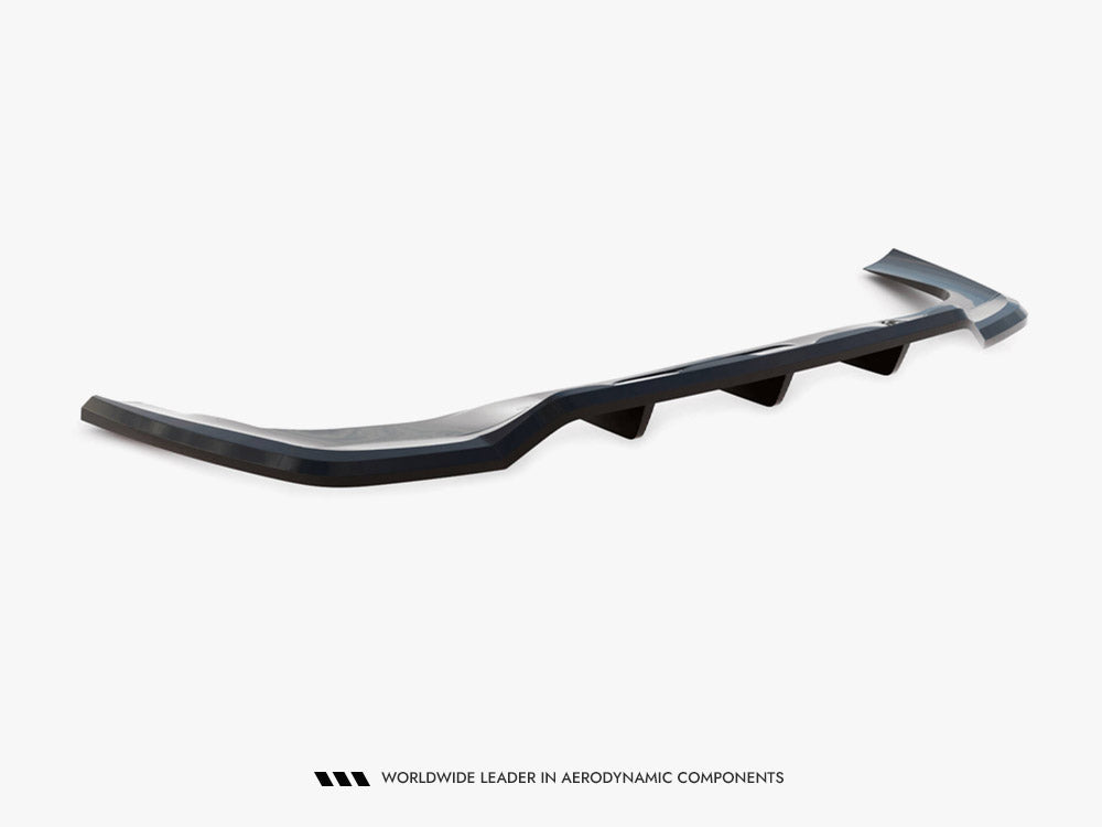 Rear Splitter (Vertical Bars) compatible with Mercedes-Benz GLC Coupe AMG Line C254