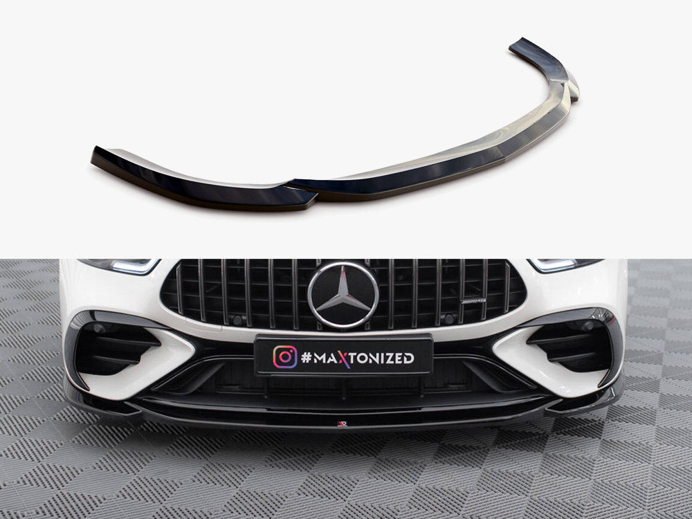 Front Splitter V.1 compatible with Mercedes-AMG GT 43 4 Door Coupe V8 Styling Package
