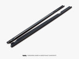 Side Skirts Diffusers compatible with Mercedes-AMG GT 43 4 Door Coupe V8 Styling Package