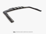 Rear Splitter (Vertical Bars) compatible with Mercedes AMG GT 63S 4-door Coupe Aero