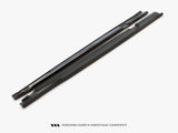 Side Skirts Splitters compatible with Mercedes AMG GT 63S 4-door Coupe