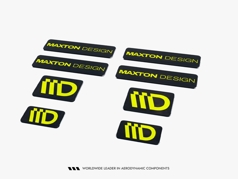 3D Sticker Set Maxton Design - A (Sold AS A PACK OF X8)