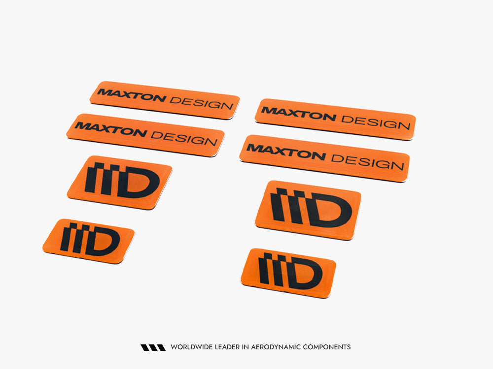 3D Sticker Set Maxton Design - B (Sold AS A PACK OF X8)