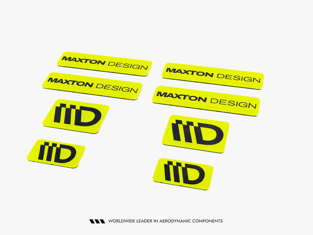 3D Sticker Set Maxton Design - B (Sold AS A PACK OF X8)