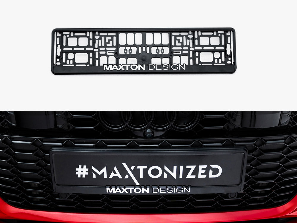 License Plate Frame Maxton