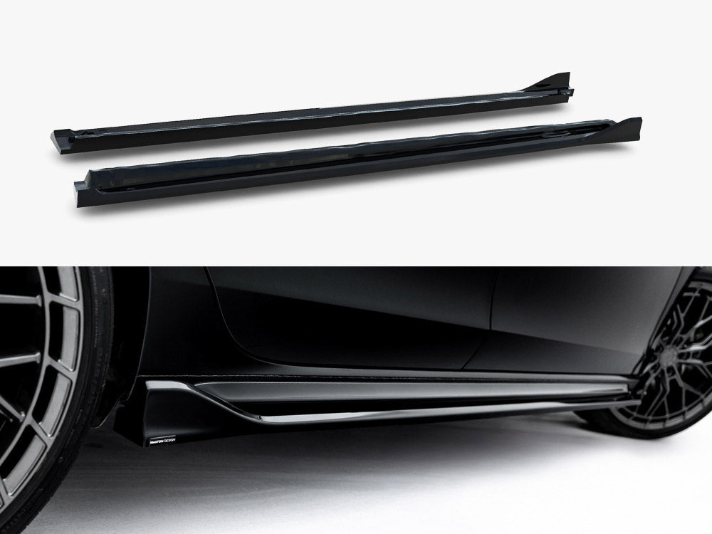 Side Skirt Diffusers V.2 compatible with Skoda Superb Sportline Mk4