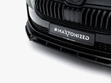 Front Splitter V.2 compatible with Skoda Superb Sportline Mk4