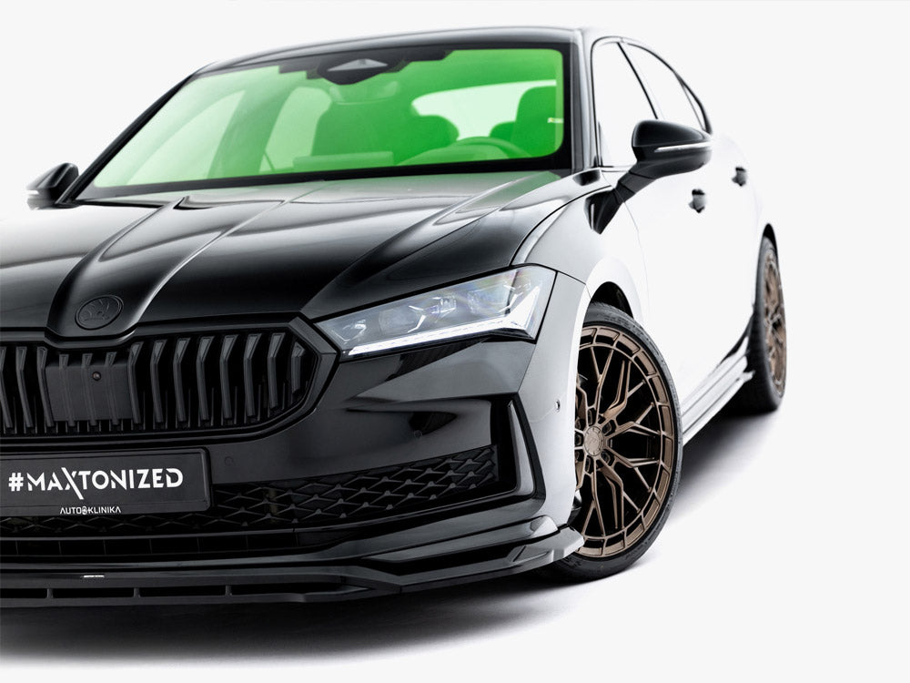 Front Splitter V.1 compatible with Skoda Superb Sportline Mk4