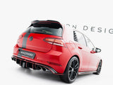 Spoiler CAP V.3 compatible with Volkswagen Golf R / R-Line / GTI / GTD Mk7 / Mk7 Facelift
