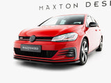 Front Splitter V.3 compatible with Volkswagen Golf GTI / GTD Mk7 Facelift
