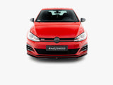 Front Splitter V.3 compatible with Volkswagen Golf GTI / GTD Mk7 Facelift