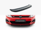 Front Splitter V.5 compatible with Volkswagen Golf GTI / GTD Mk7 Facelift