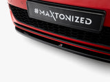 Front Splitter V.5 compatible with Volkswagen Golf GTI / GTD Mk7 Facelift