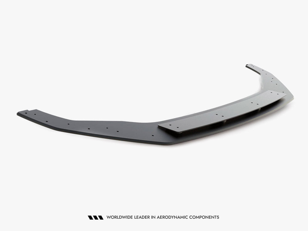 Street PRO Front Splitter compatible with Volkswagen Golf R / R-Line Mk7 Facelift