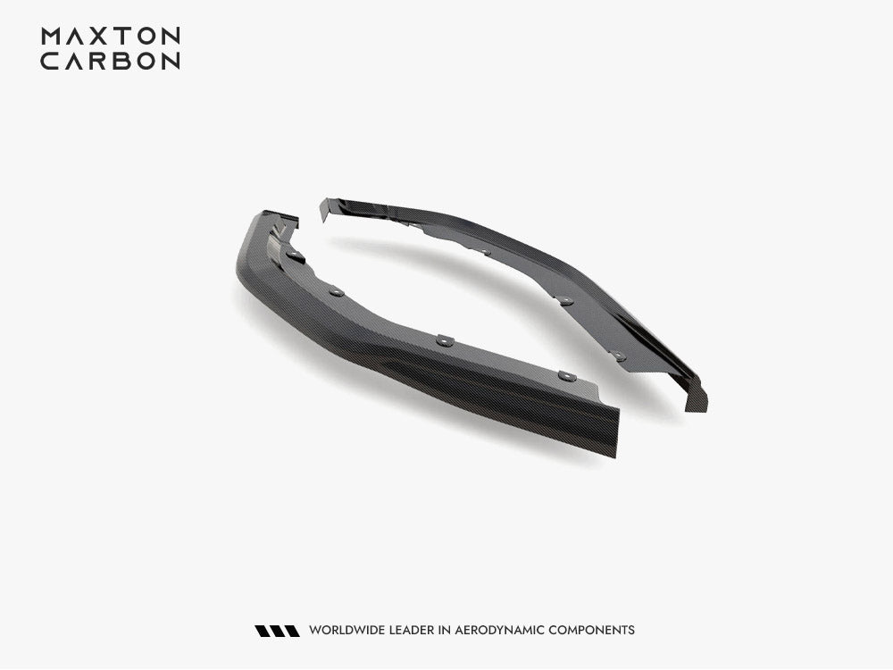 Carbon Fiber Rear Side Splitters compatible with BMW M3 Sedan / Touring G80 / G81