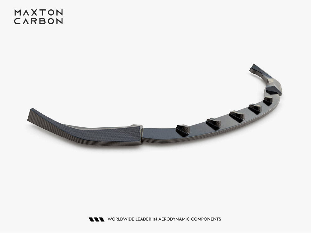 Carbon Fiber Front Splitter V.1 compatible with BMW M4 G82 / G82 Facelift