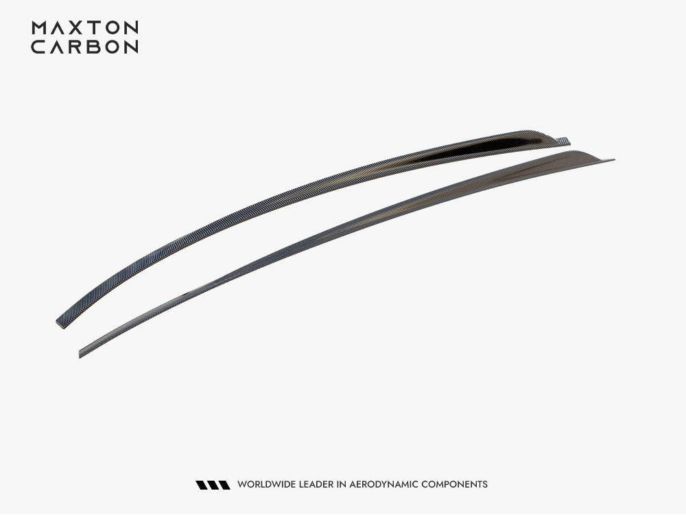 Prepreg Carbon Fiber Roof Rails compatible with BMW M4 G82 / G82 Facelift