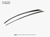 Prepreg Carbon Fiber Roof Rails compatible with BMW M4 G82 / G82 Facelift