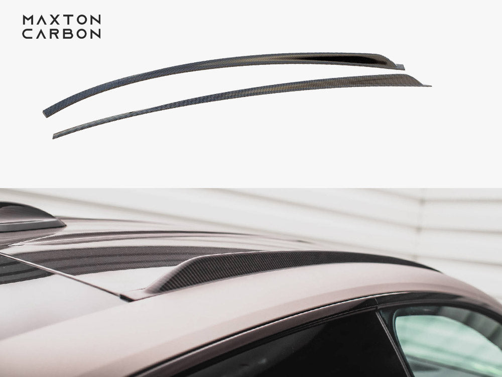Prepreg Carbon Fiber Roof Rails compatible with BMW M4 G82 / G82 Facelift