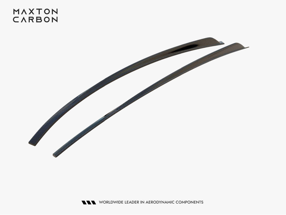 Prepreg Carbon Fiber Roof Rails compatible with BMW M4 G82 / G82 Facelift