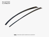 Prepreg Carbon Fiber Roof Rails compatible with BMW M4 G82 / G82 Facelift