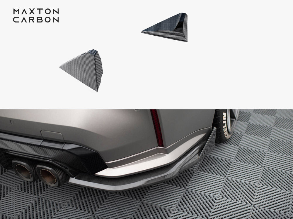 Prepreg Carbon Rear Flaps compatible with BMW M4 G82 / G82 Facelift