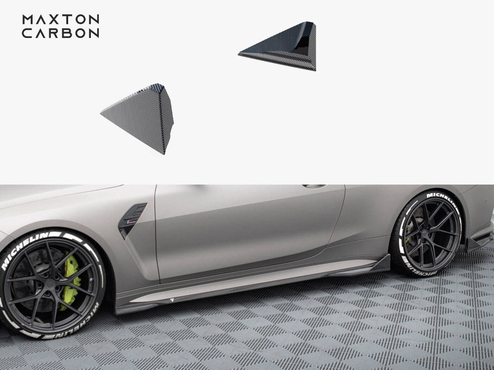 Carbon Side Flaps compatible with BMW M4 G82 / G82 Facelift