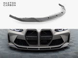 Carbon Fiber Front Splitter V.3 compatible with BMW M4 G82 / M3 G80
