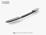 Carbon Fiber Tailgate Spoiler (Upper) compatible with Audi RS Q8 Mk1