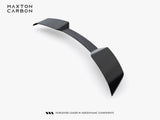 Carbon Fiber Tailgate Spoiler (Upper) compatible with Audi RS Q8 Mk1