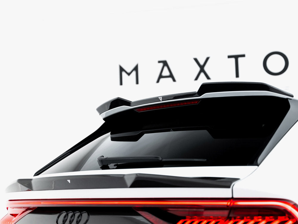 Carbon Fiber Tailgate Spoiler (Upper) compatible with Audi RS Q8 Mk1