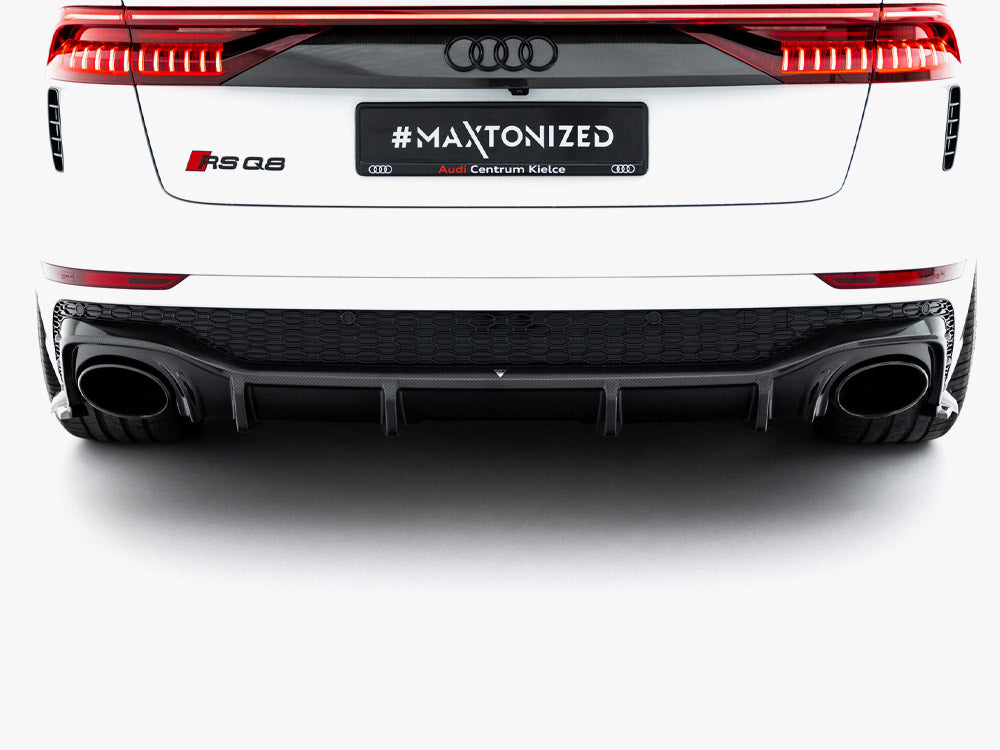 Carbon Fiber Rear Diffuser compatible with Audi RS Q8 Mk1