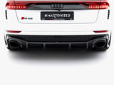 Carbon Fiber Rear Diffuser compatible with Audi RS Q8 Mk1