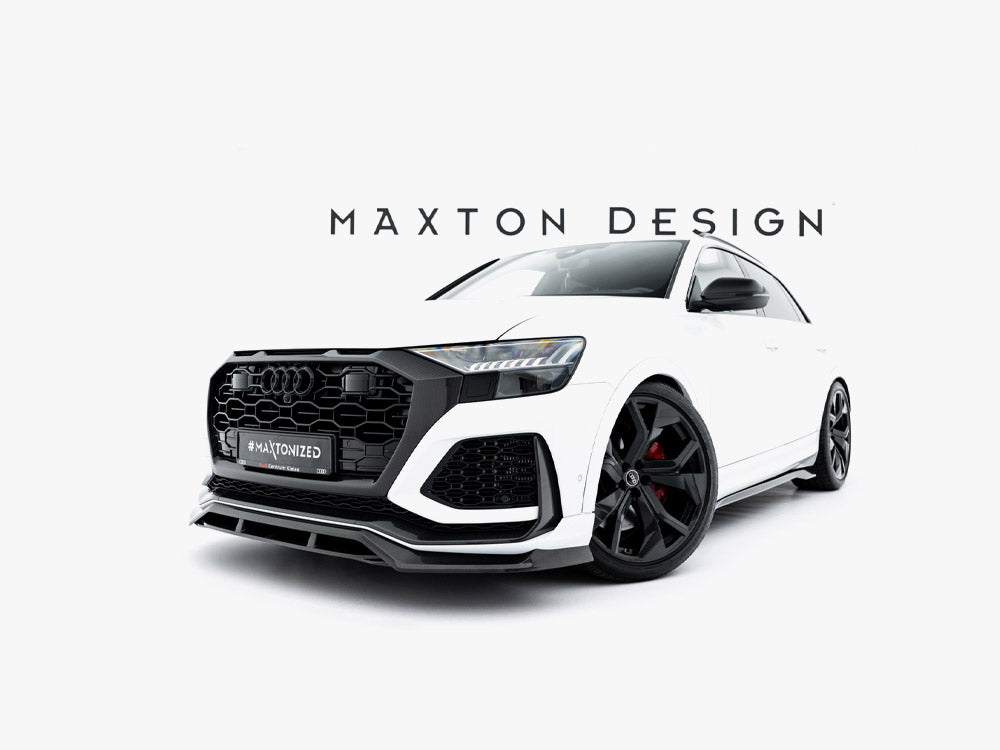 Carbon Fiber Front Splitter compatible with Audi RS Q8 Mk1