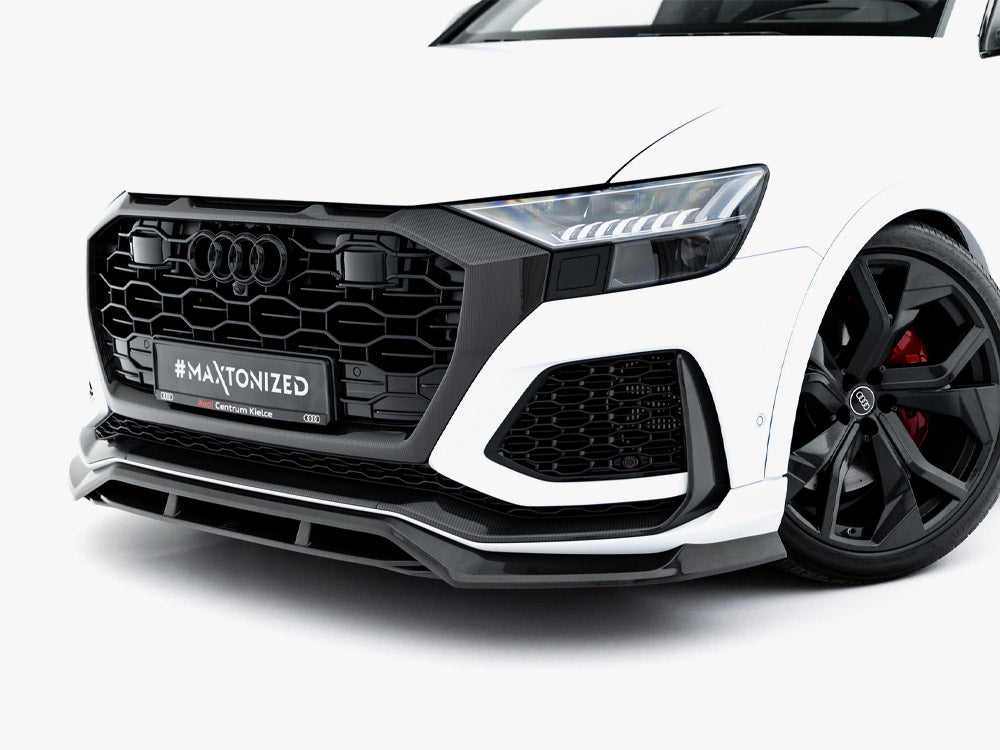 Carbon Fiber Front Splitter compatible with Audi RS Q8 Mk1