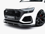 Carbon Fiber Front Splitter compatible with Audi RS Q8 Mk1